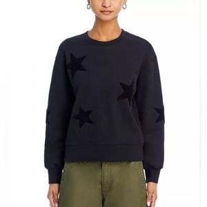NWT RAILS Sonia Black Star Sweatshirt XS